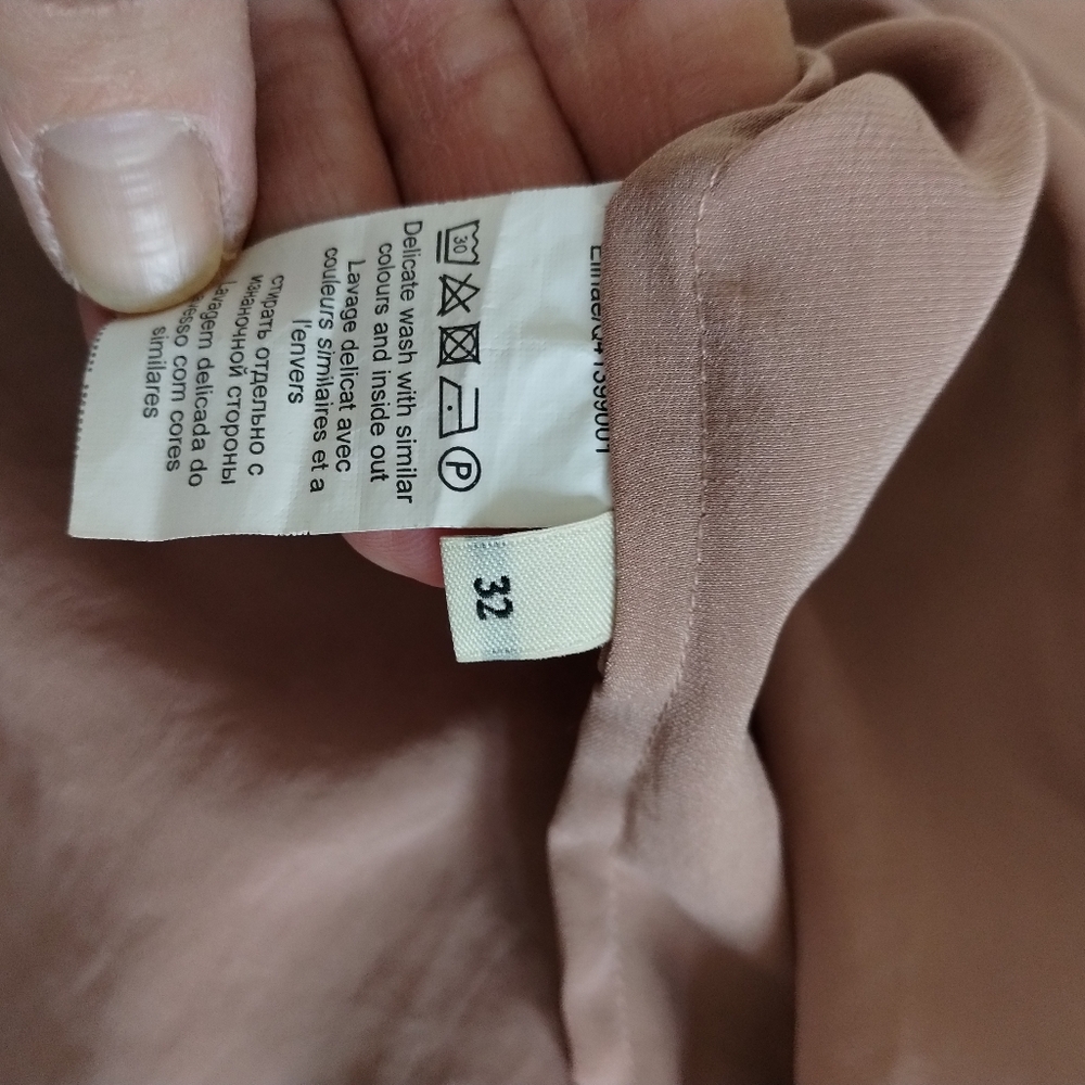 Marlene Birger Elegant Women's Tan Sleeveless Top 0 - Picture 5 of 6